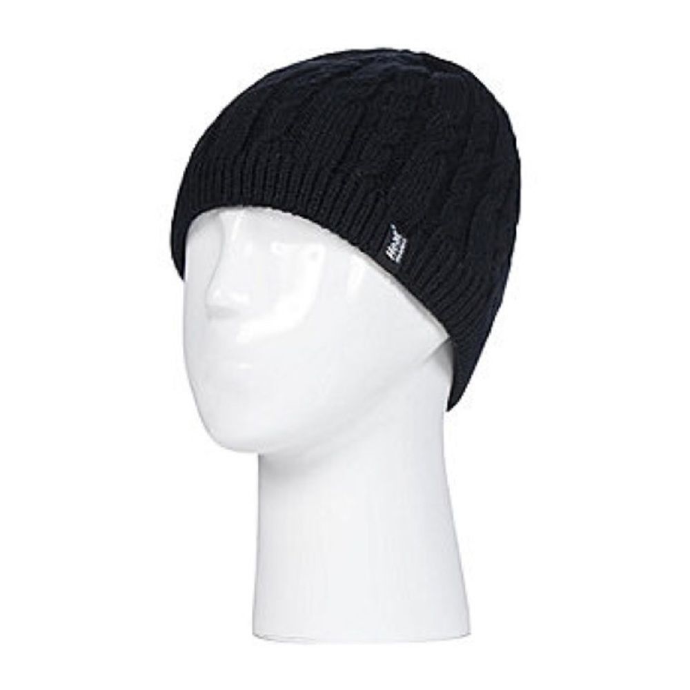 Heat Lockers Cable Knot Womens Beanie OSFM NWT